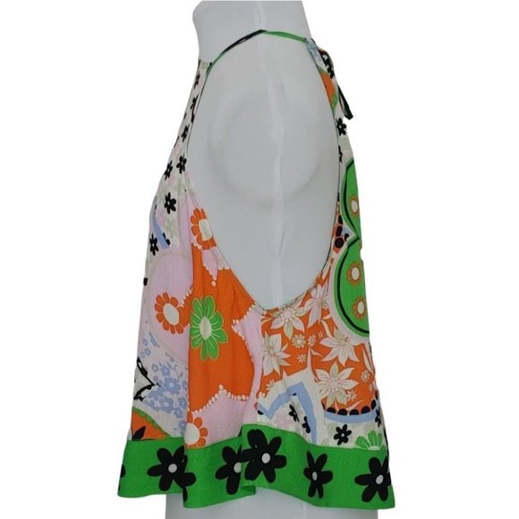 Free People Multicolor Floral Camisole. Worn Once. Good Condition. - Picture 5 of 16